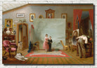 Thomas Le Clear Fine Art Print : Interior With Portraits