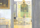 Georg Achen Fine Art Print, Interior with Afternoon Sun