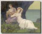 Pierre Puvis de Chavannes Fine Art print, In The Heather