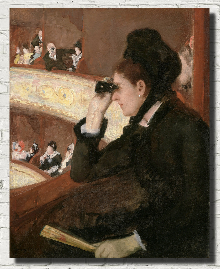 Mary Cassatt, Impressionist Fine Art Print : In the Loge