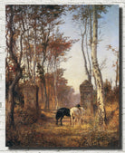 Vasily Polenov Fine Art Print, In the Park, Normandy
