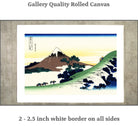 36 Views of Mount Fuji, Inume Pass, Katsushika Hokusai, Japanese Print