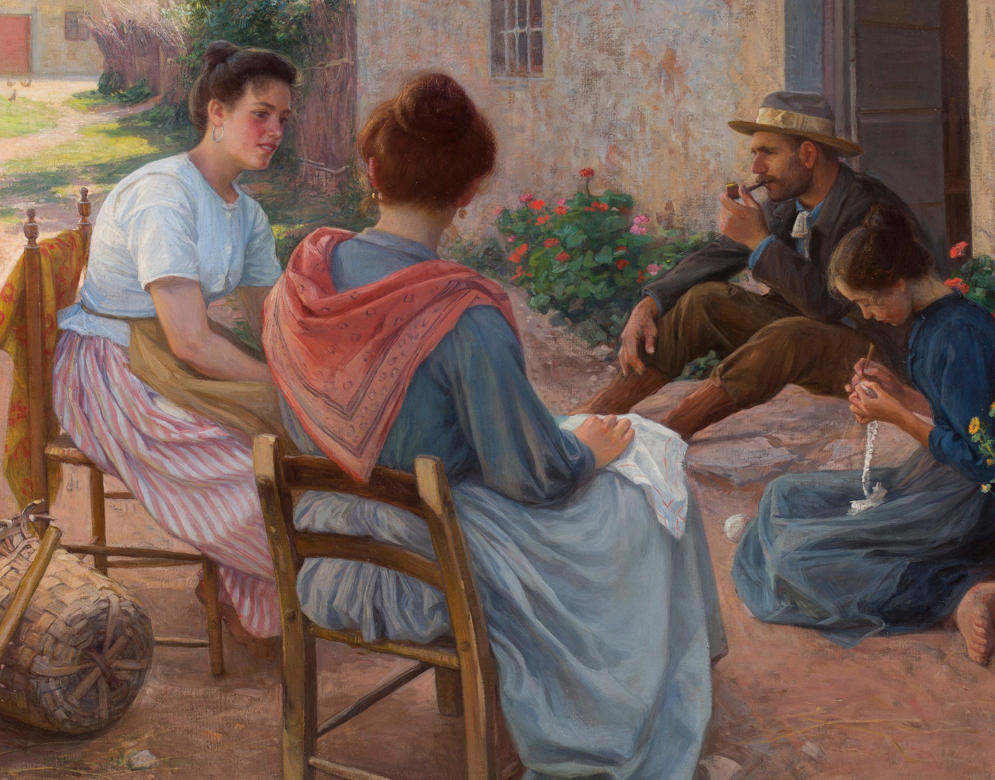 Elin Danielson-Gambogi Fine Art Print: Italian Family