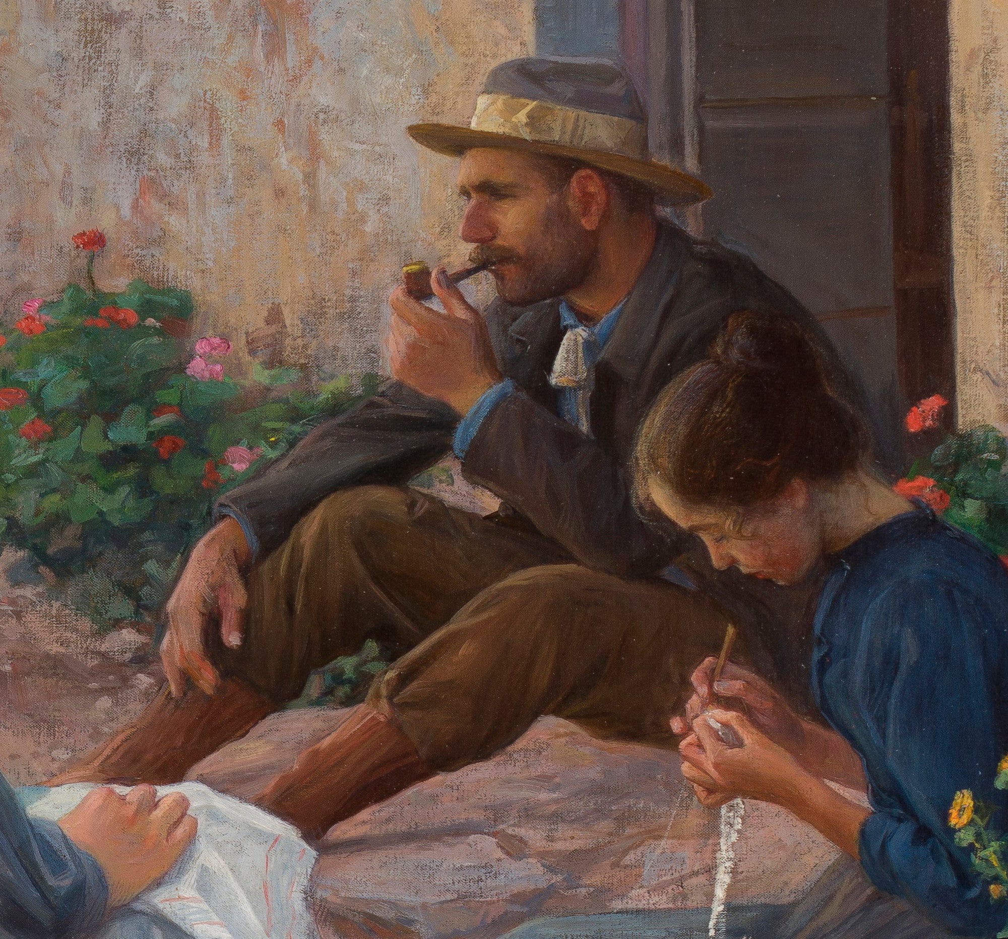 Elin Danielson-Gambogi Fine Art Print: Italian Family