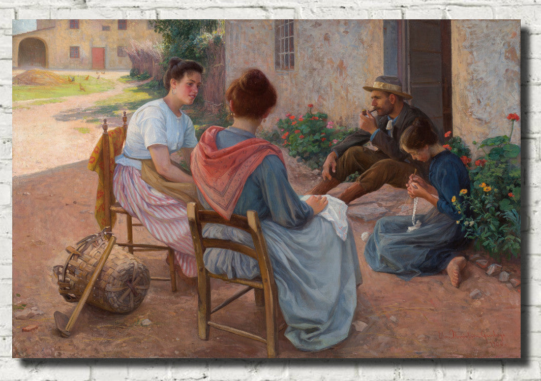 Elin Danielson-Gambogi Fine Art Print: Italian Family