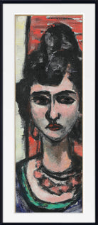 Max Beckmann, Italienerin (Italian Woman) (1946)- New Objectivity