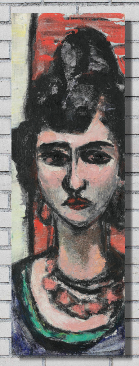 Max Beckmann, Italienerin (Italian Woman) (1946)- New Objectivity