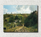 Camille Pissarro Fine Art Print Jalais Hill, Pontoise Impressionist Painting