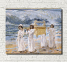 James Tissot Fine Art Print: The Ark Passes Over The Jordan