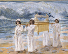 James Tissot Fine Art Print: The Ark Passes Over The Jordan