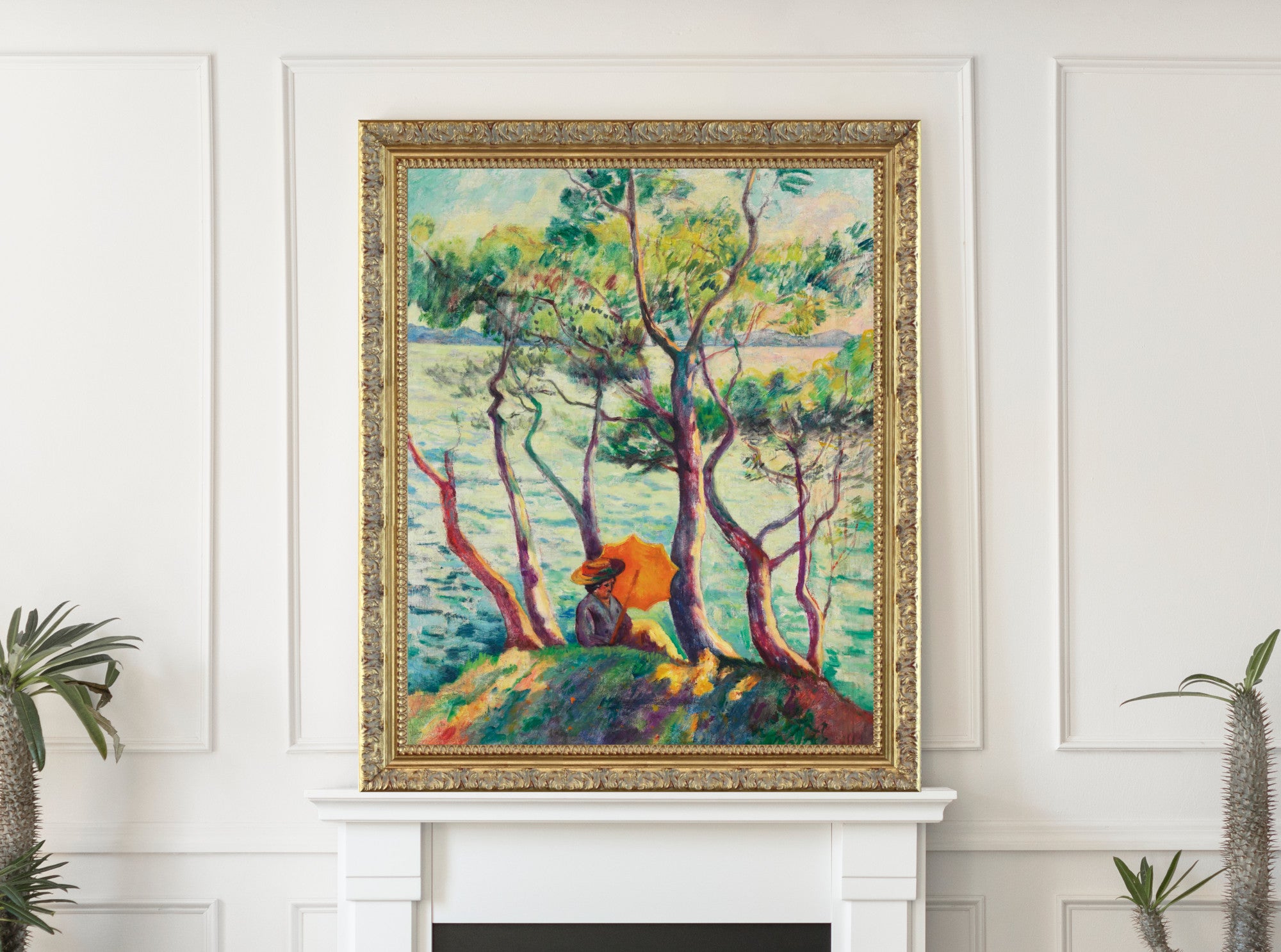 Jeanne with Parasol, Henri Manguin, Jeanne à l'ombrelle, Cavalière