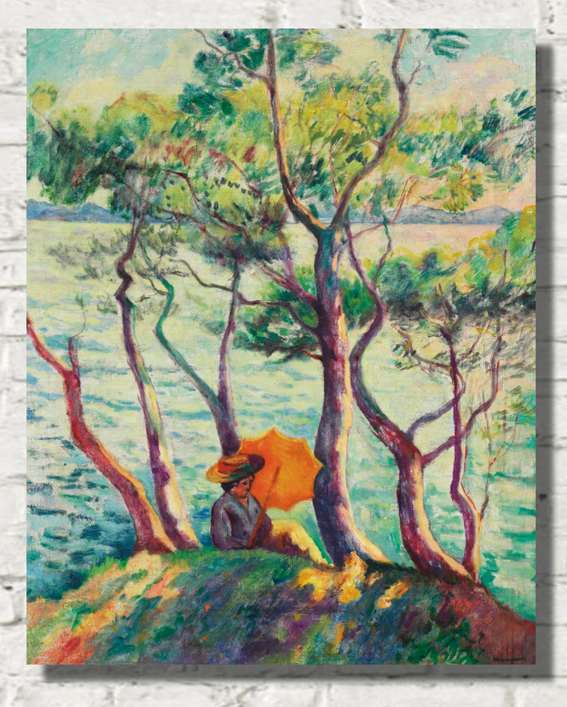 Jeanne with Parasol, Henri Manguin, Jeanne à l'ombrelle, Cavalière