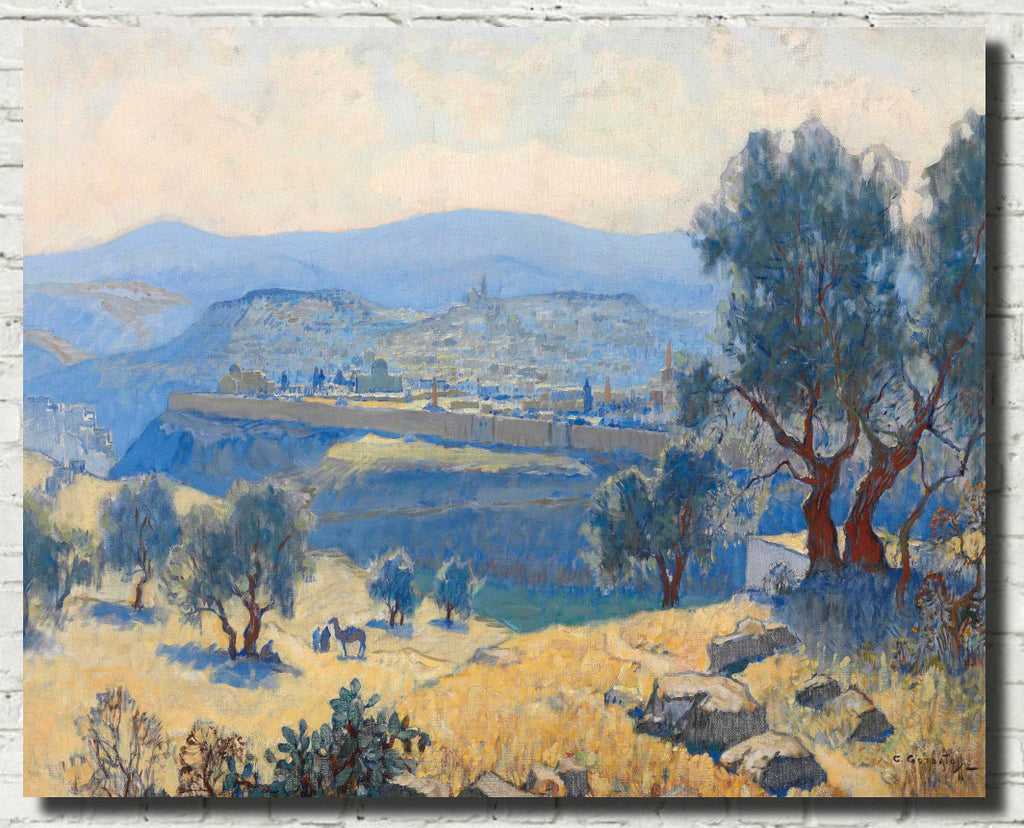 Konstantin Gorbatov Fine Art Print, Jerusalem Landscape