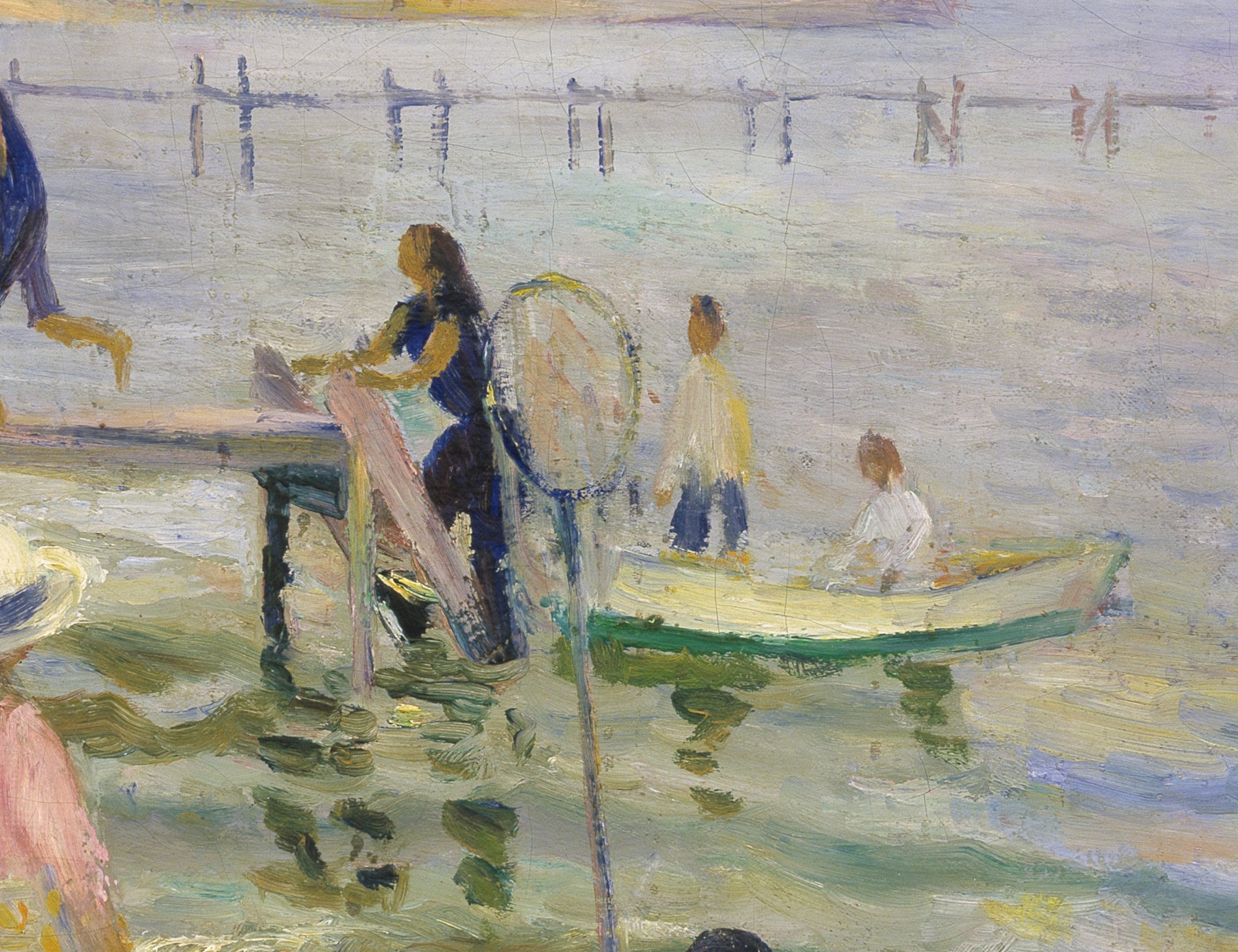 Jetties at Bellport, William Glackens Fine Art Print