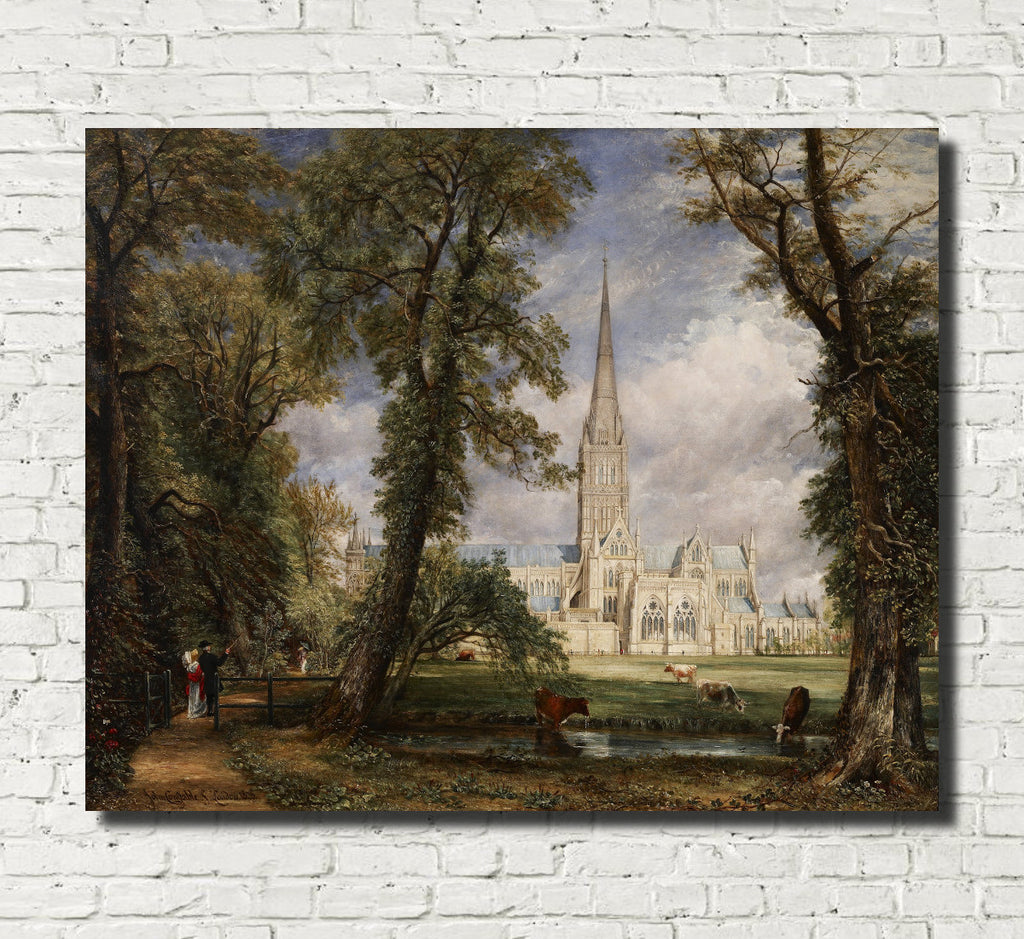 John Constable Fine Art Print, Salisbury Cathedral