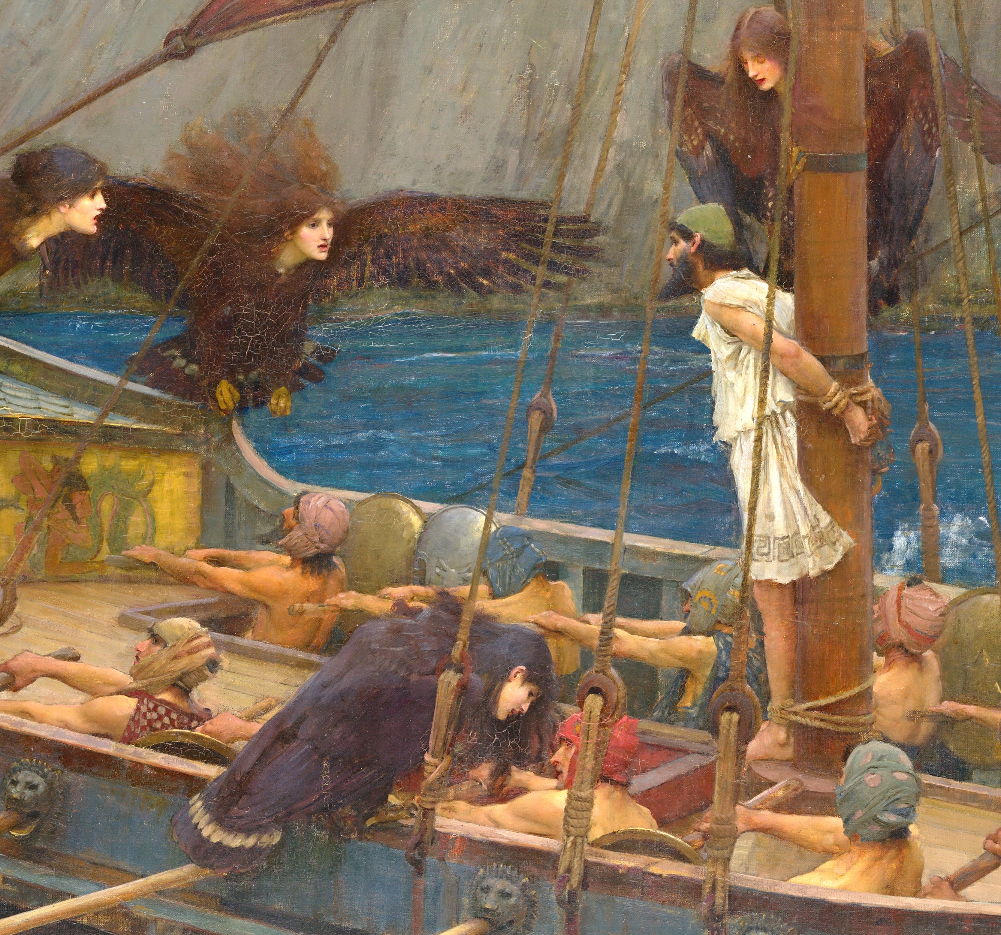 John William Waterhouse Fine Art Print, Ulysses and the Sirens