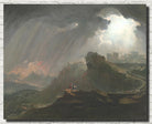 John Martin Fine Art Print: Joshua Commanding the Sun to Stand Still