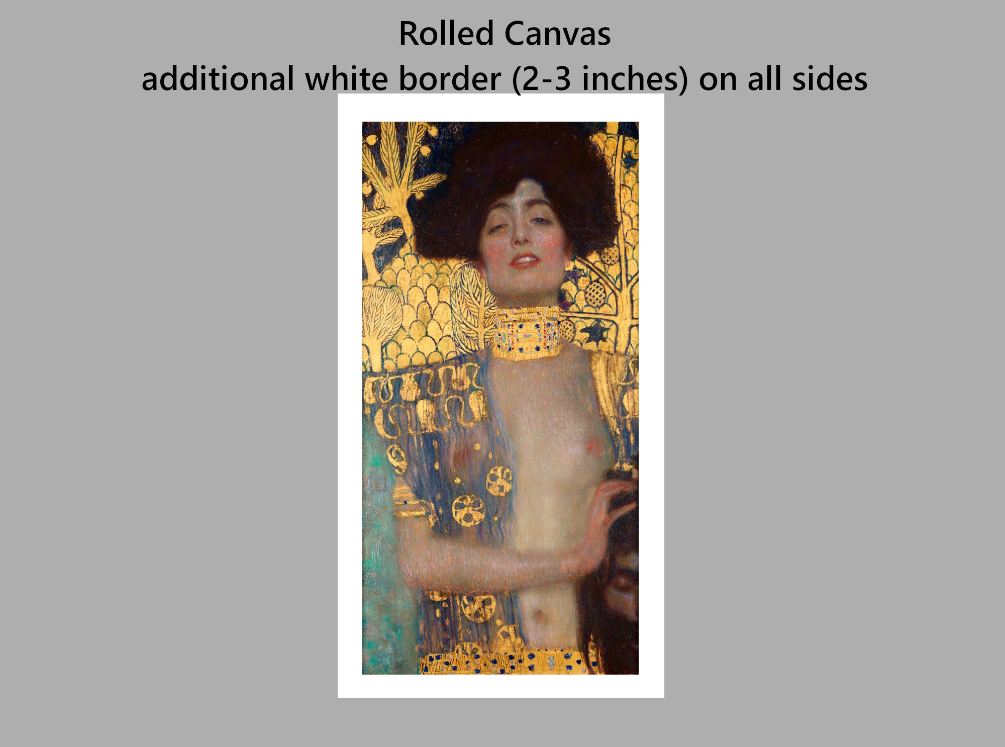 Gustav Klimt, Judith I Judith and the Head of Holofernes