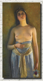 Youth (also odalisque), Max Nonnenbruch Fine Art Print