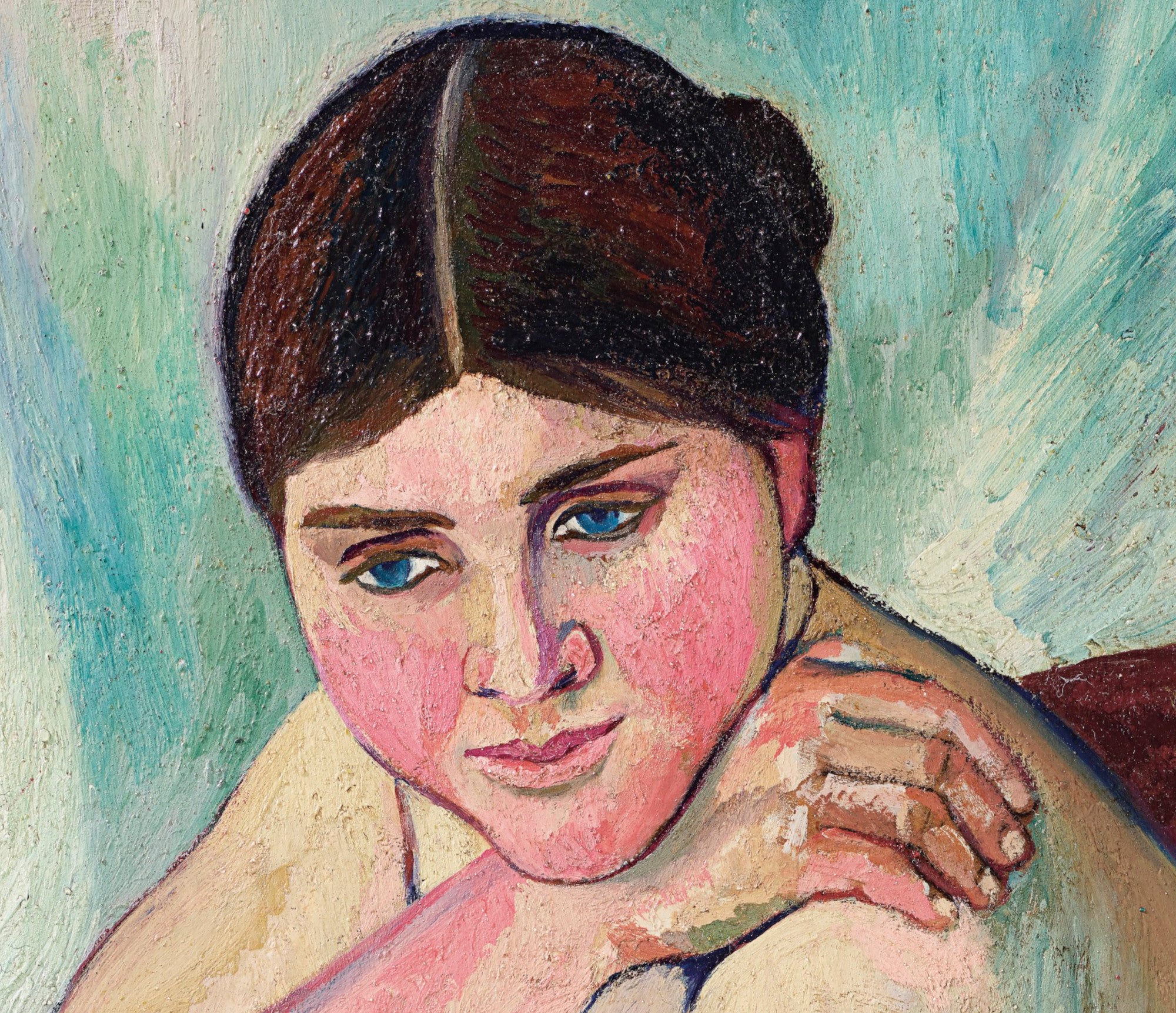 Suzanne Valadon Fine Art Print : Juliette sitting in the armchair