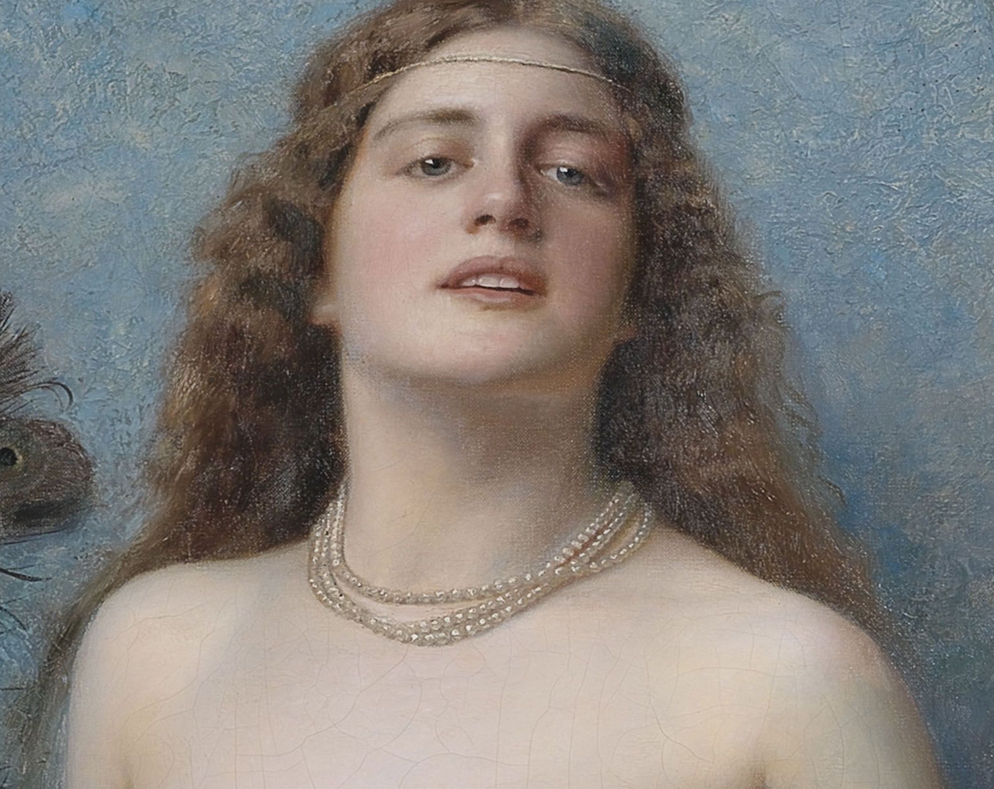 Young Bacchante, Max Nonnenbruch Fine Art Print
