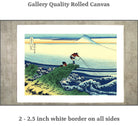 36 Views of Mount Fuji, Kajikazawa in Kai Province, Katsushika Hokusai, Japanese Print