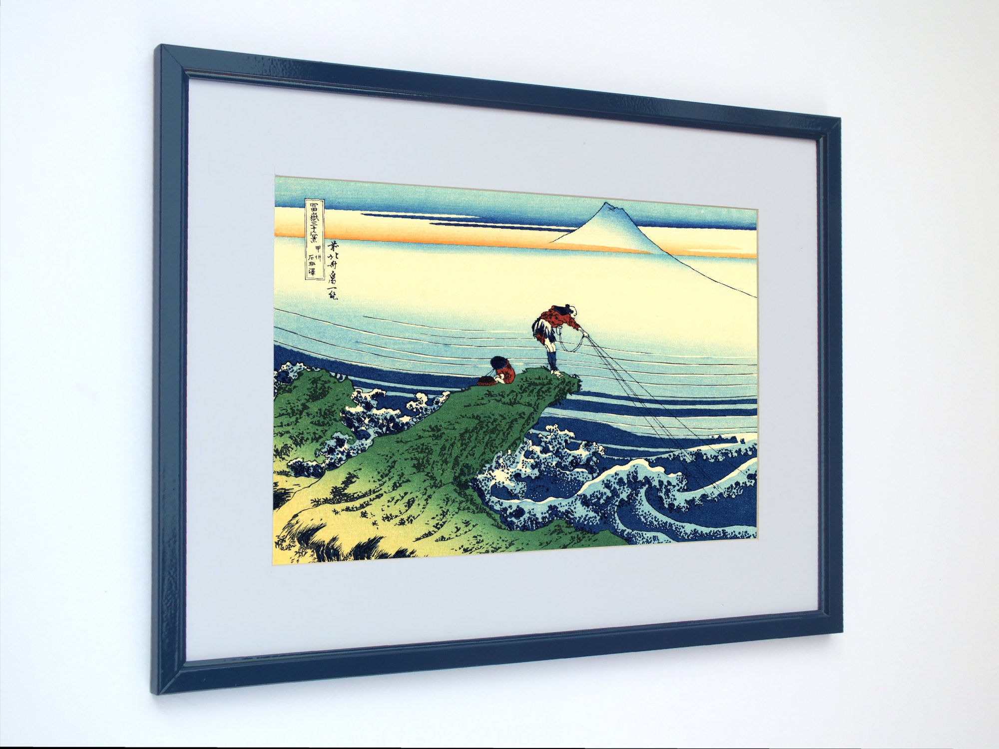 36 Views of Mount Fuji, Kajikazawa in Kai Province, Katsushika Hokusai, Japanese Print