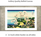 36 Views of Mount Fuji, Goten-yama_hill, Shinagawa on the Tōkaidō, Katsushika Hokusai, Japanese Print
