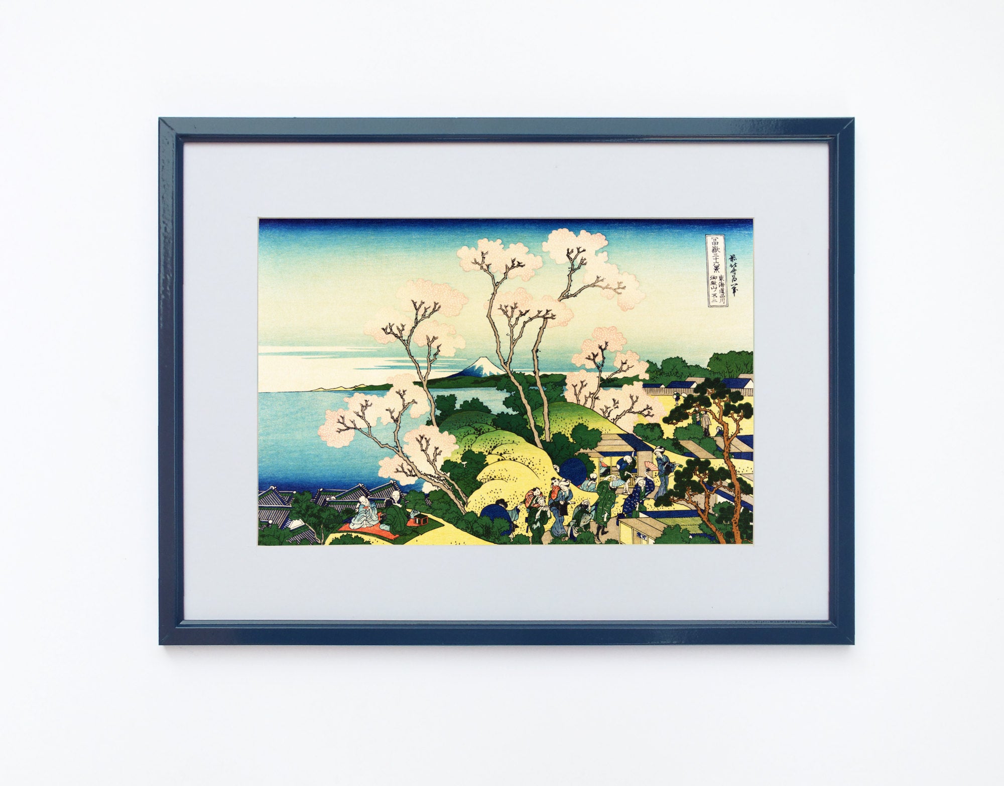 36 Views of Mount Fuji, Goten-yama_hill, Shinagawa on the Tōkaidō, Katsushika Hokusai, Japanese Print