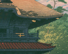 Kenchō Temple, Kamakura, Hasui Kawase, Japanese Art Print