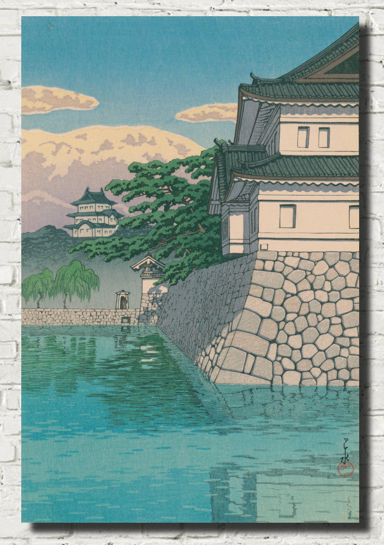 Kikyō Gate, 20 views of Tokyo, Hasui Kawase, Japanese Art Print