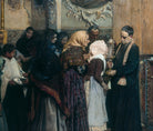 Kissing The Relic, Joaquín Sorolla Fine Art Print