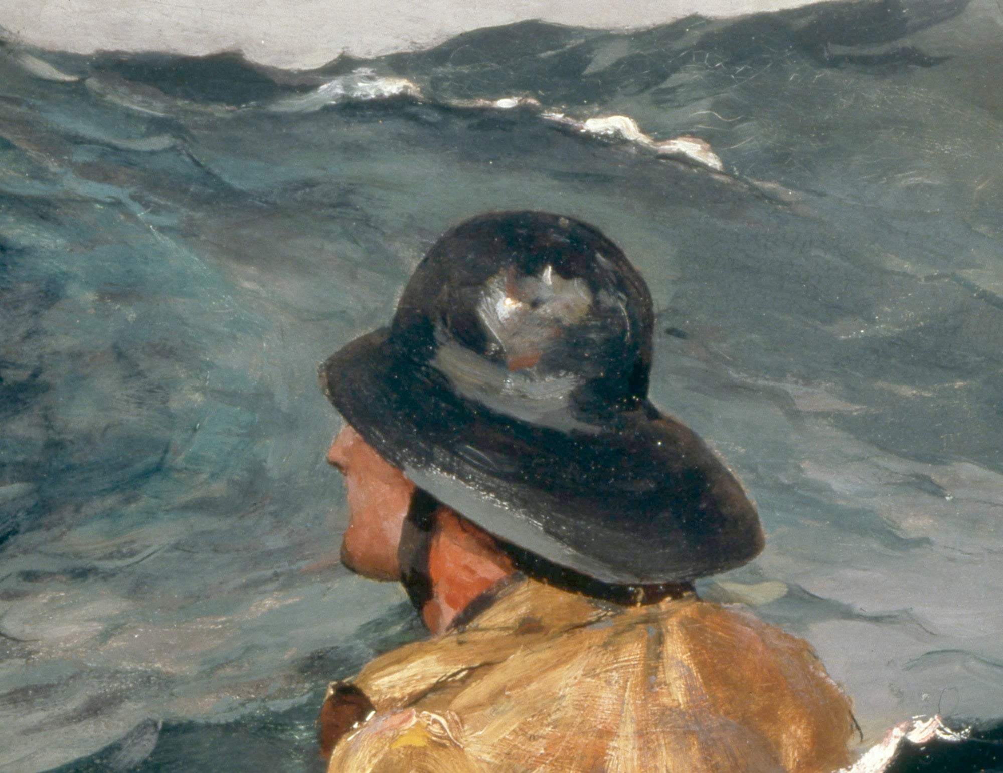 Winslow Homer Fine Art Print : Kissing The Moon