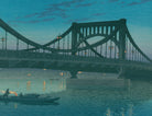 Kiyosu Bridge, Hasui Kawase, Japanese Art Print