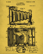 Camera Blueprint Art Photography Patent Photographer Poster - OnTrendAndFab