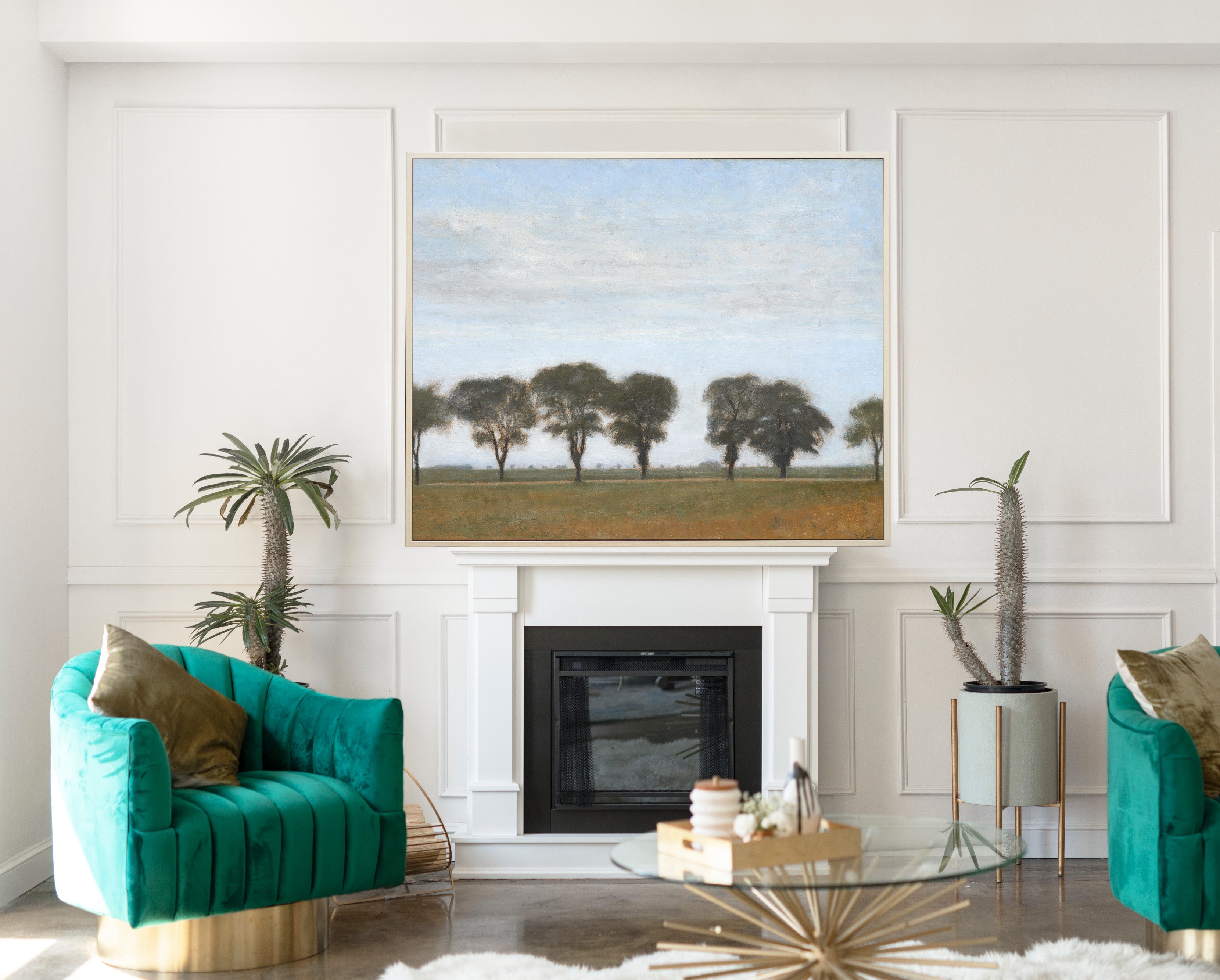 Kongevejen by Gentofte, Study, Wilhelm Hammershoi Fine Art Print