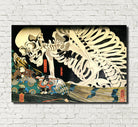 Skeleton, Japanese Fine Art Print, Utagawa Kuniyoshi