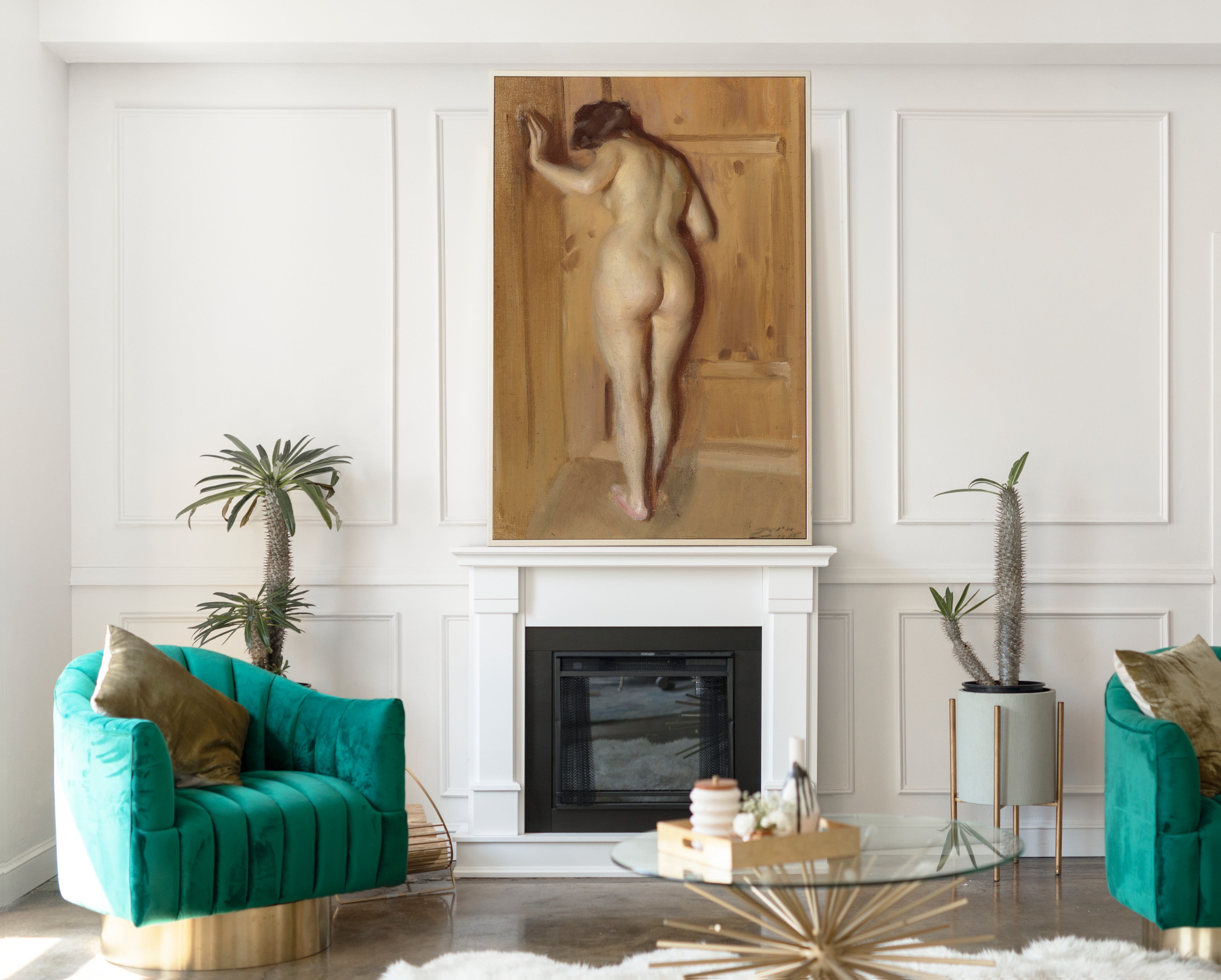 Kuvådörren (The Chamber Door), Anders Zorn Fine Art Print