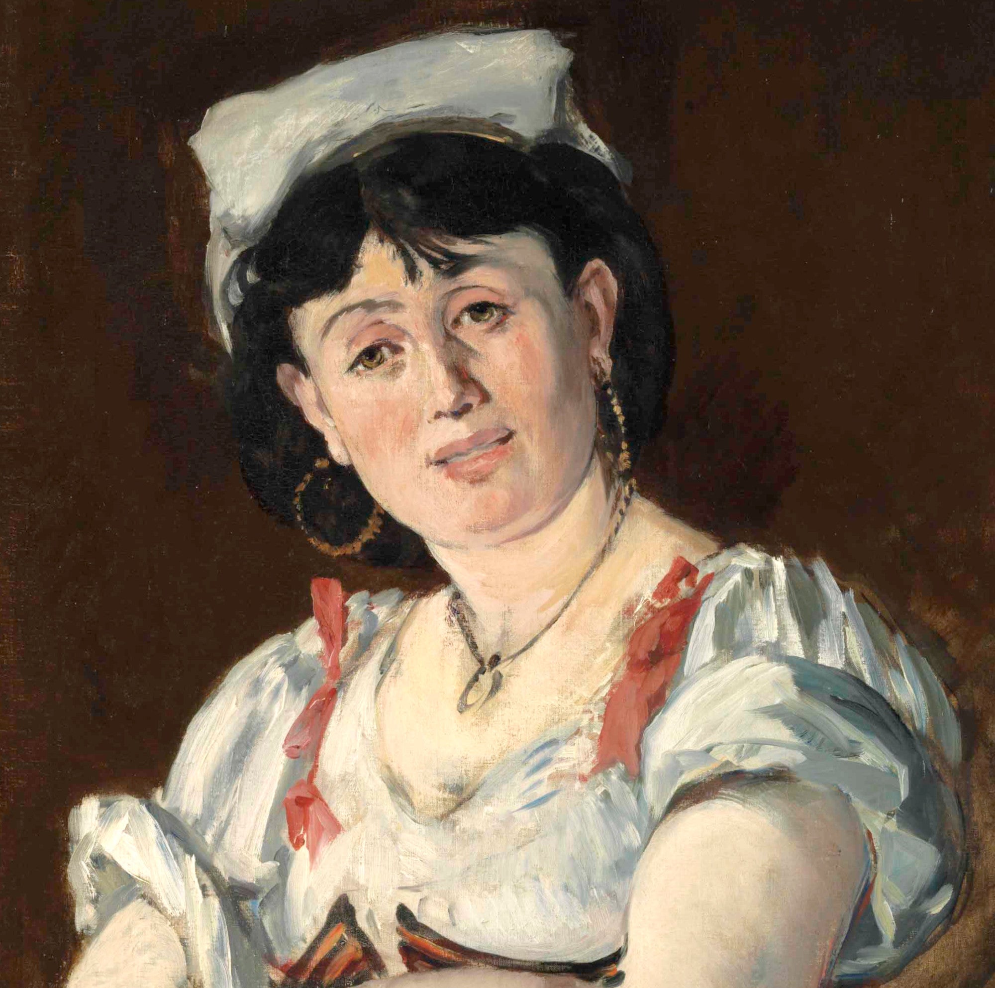 Édouard Manet, French Impressionist Fine Art Print : L'Italienne