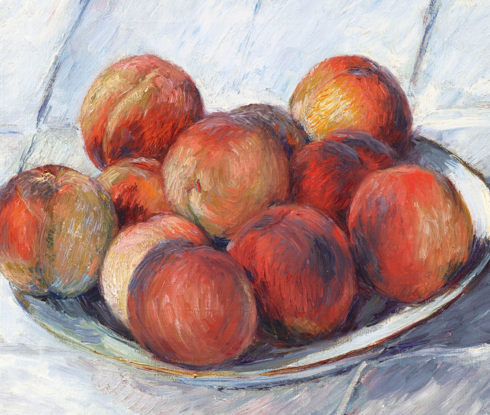 Gustave Caillebotte Fine Art Print : Plate of Peaches
