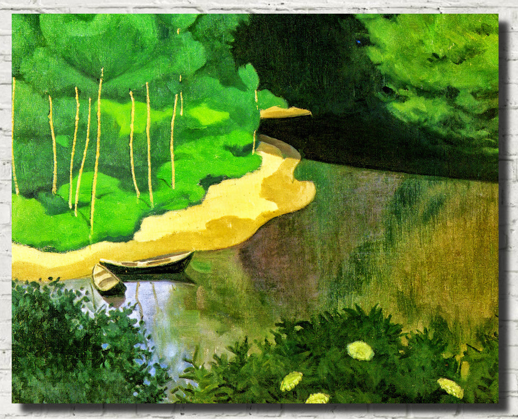 The Dordogne at Carennac, Félix Vallotton