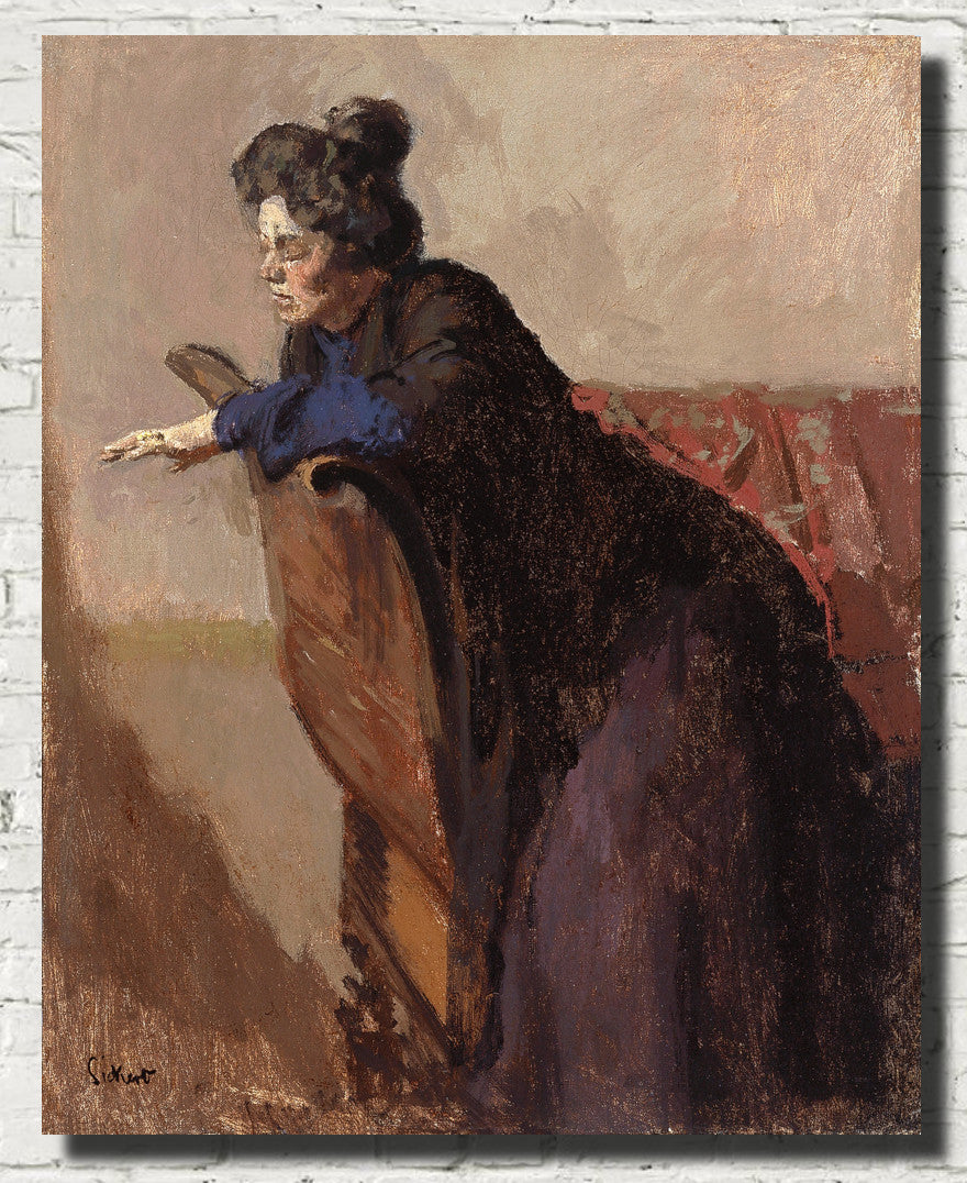 Walter Sickert Post-Impressionist Fine Art Print, La Giuseppina, the Ring