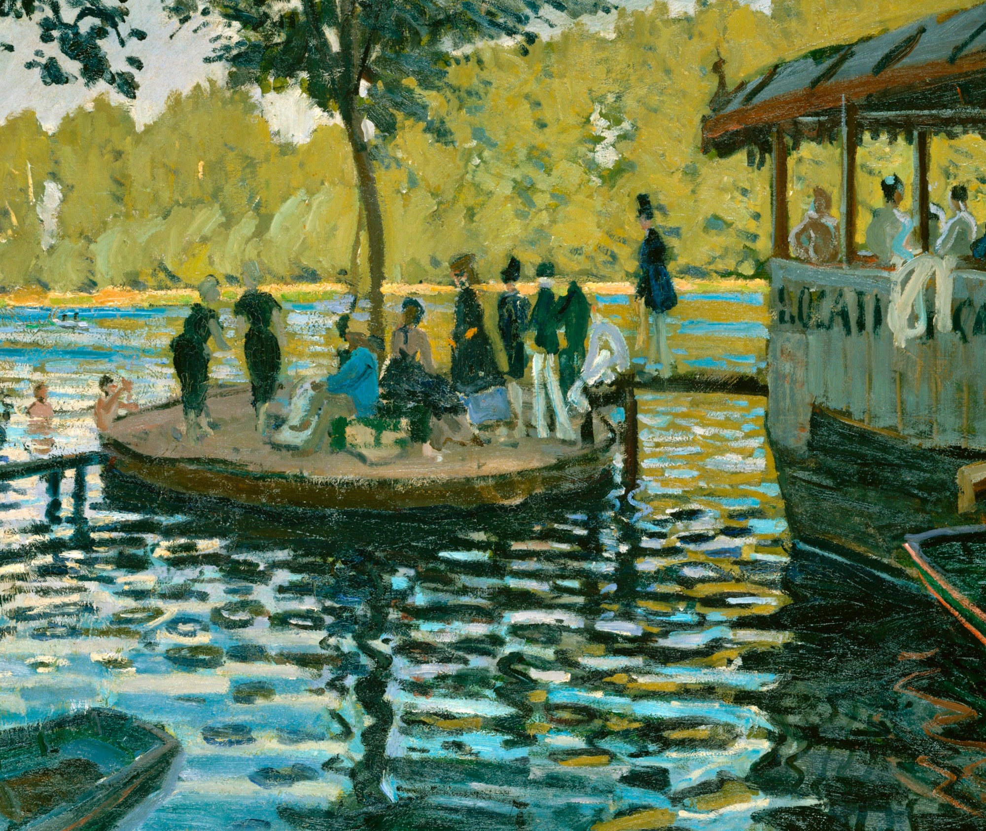 Claude Monet Fine Art Print, La Grenouillère