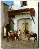 Jean-Léon Gérôme Fine Art Print : La Halte