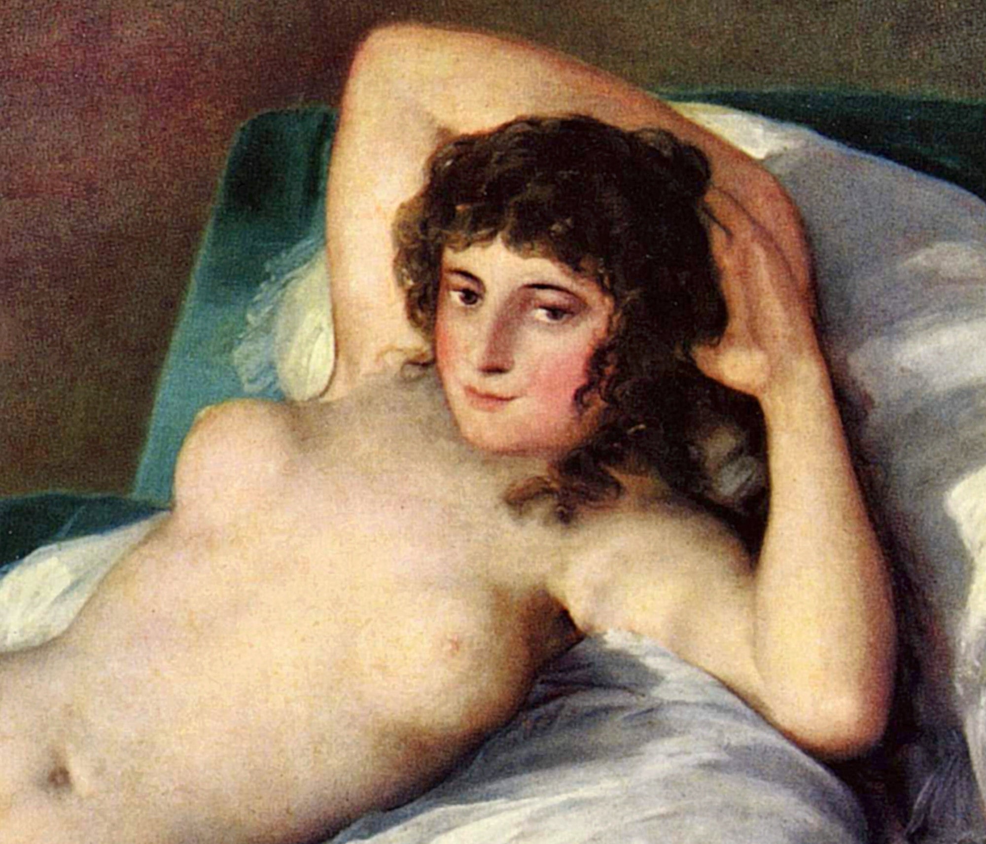 Francisco Goya Fine Art Print, La Maja desnuda