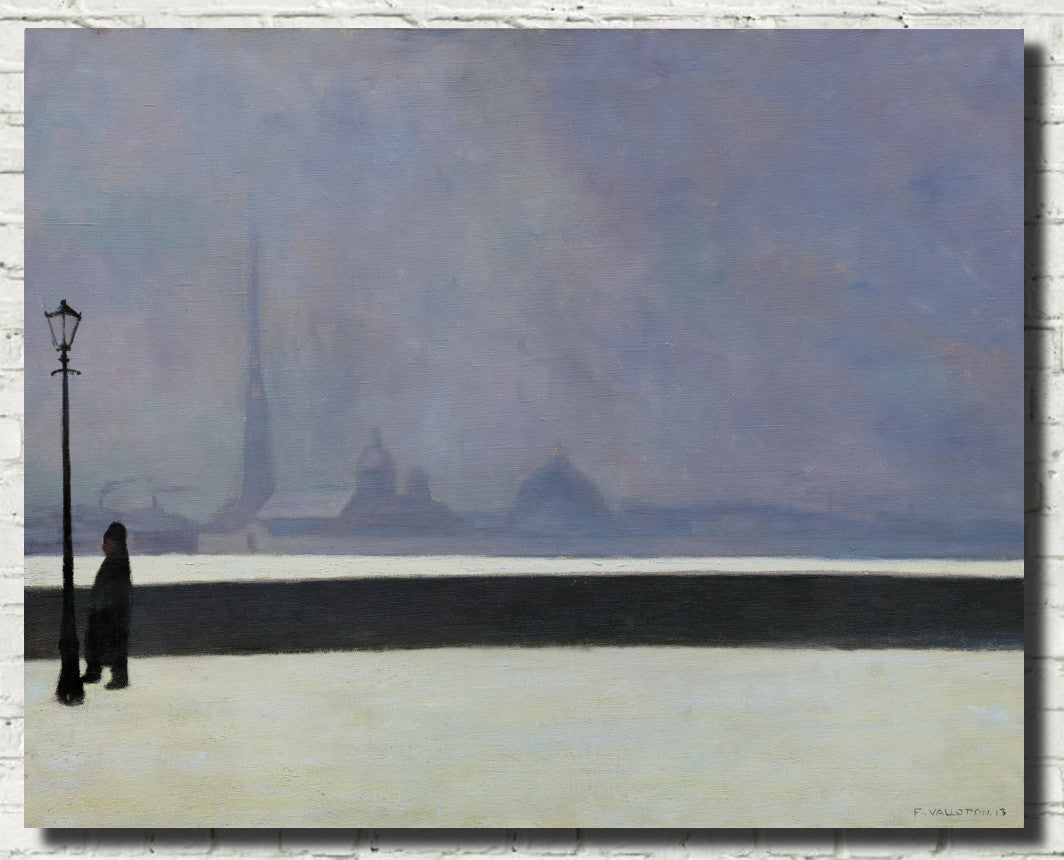 Light Mist on The Neva, Félix Vallotton