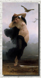 La Nuit, William-Adolphe Bouguereau Fine Art Print