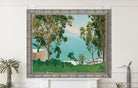 The Beach seen through the eucalyptus trees, Albert Marquet, Coastal Landscape
