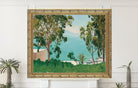 The Beach seen through the eucalyptus trees, Albert Marquet, Coastal Landscape
