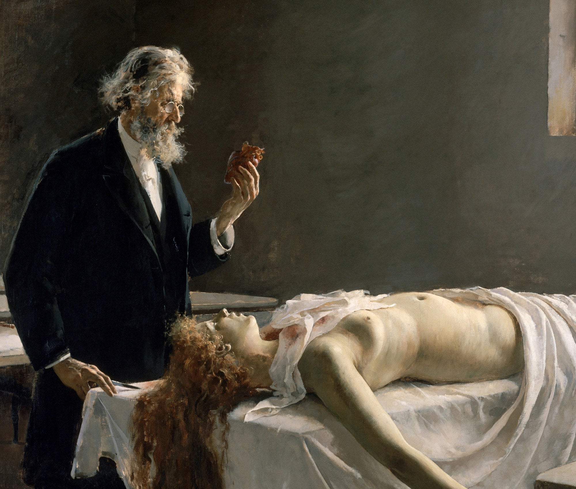 Enrique Simonet Fine Art Print : La Autopsia